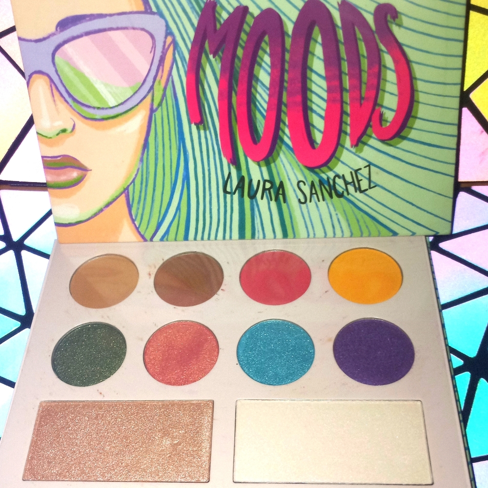 Laura Sanchez Eyeshadow & Highlighter palette